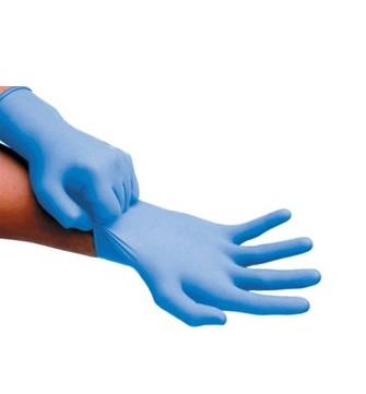 Handschoenen nitrile blauw á 100 stuks